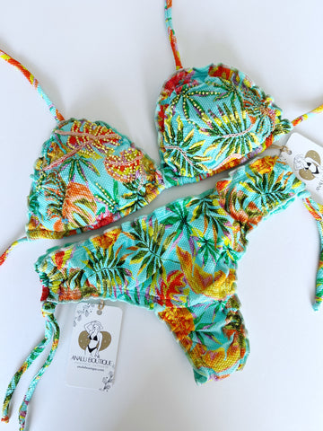 Paraiso Handmade Beaded Bikini Set