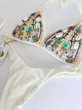 Paloma Handmade Beaded Bikini Set