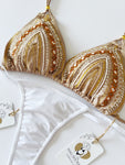 Tulum Handmade Beaded Bikini Set
