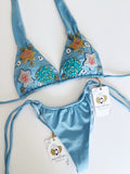 Pisces Handmade Beaded Bikini Set