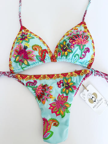 Encanto Handmade Beaded Bikini Set