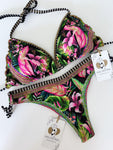 Tropicalia Floral Handmade Bikini Set