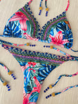 Amazonico Beaded Handmade Bikini Set