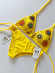 Sunshine Beaded Handmade Bikini Set