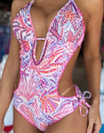 Bahamas Trikini One-Piece Swimsuit