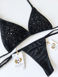 Noche Beaded Handmade Bikini Set