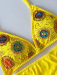 Sunshine Beaded Handmade Bikini Set