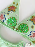 Matcha Handmade Beaded Bikini Set