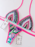 Lolita Handmade Beaded Bikini Set