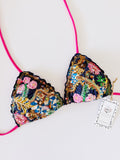 Mix Match Handmade Beaded Bikini Tops
