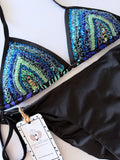 Waves Handmade Beaded Bikini Set