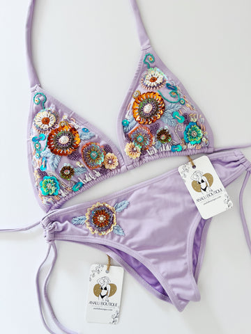 Bouquet Handmade Beaded Bikini Set