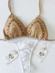 Tulum Handmade Beaded Bikini Set
