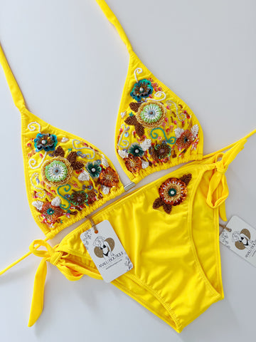 Amalfi Handmade Beaded Bikini Set