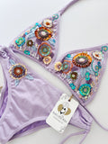 Bouquet Handmade Beaded Bikini Set