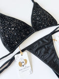 Noche Beaded Handmade Bikini Set