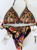 Athena Floral Handmade Bikini Set