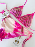 Bahamas Tie Dye Pink Bikini Set