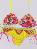Waikiki Handmade Beaded Bikini Set