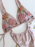 Lolita Handmade Beaded Bikini Set