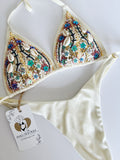 Paloma Handmade Beaded Bikini Set