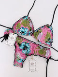 Canela Handmade Beaded Bikini Set