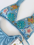 Pisces Handmade Beaded Bikini Set