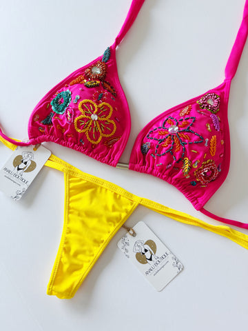 Oasis Beaded Handmade Bikini Set