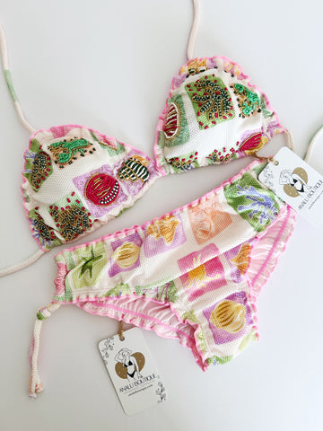 Palm Beach Handmade Beaded Bikini Set