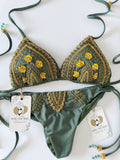 Free Spirit Handmade Beaded Bikini Set