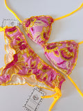 Costeña Handmade Beaded Bikini Set