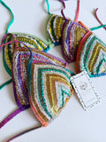 Luxe Beaded Colombian Bikini Tops