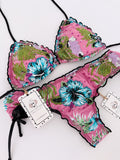 Canela Handmade Beaded Bikini Set