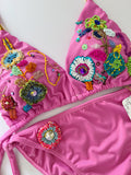 Malibu Handmade Beaded Bikini Set