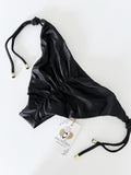 Tulum Black Beaded Colombian Bikini Set