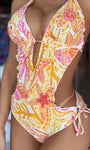 Sunset Trikini One-Piece Swimsuit