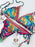 Sunset Handmade Beaded Bikini Set