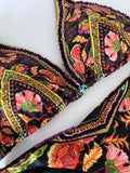 Athena Floral Handmade Bikini Set