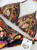 Athena Floral Handmade Bikini Set