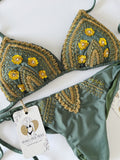 Free Spirit Handmade Beaded Bikini Set