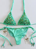 Sirena Beaded Handmade Bikini Set