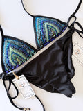 Waves Handmade Beaded Bikini Set