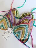 Luxe Beaded Colombian Bikini Tops