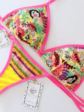 Spring Handmade Beaded Bikini Set