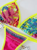 Jungla Handmade Beaded Bikini Set
