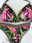 Tropicalia Floral Handmade Bikini Set