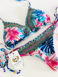 Amazonico Beaded Handmade Bikini Set