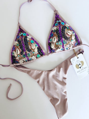 Palm Beach Handmade Beaded Bikini Set