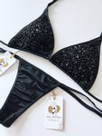 Noche Beaded Handmade Bikini Set