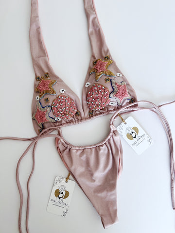 Lolita Handmade Beaded Bikini Set
